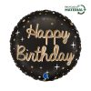 Happy Birthday Sparkling fólia lufi 46 cm