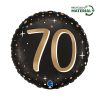 Happy Birthday 70 Sparkling fólia lufi 46 cm