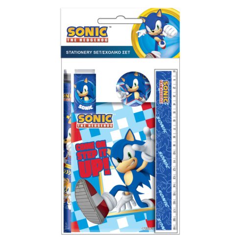 Sonic a sündisznó Rush írószer szett 5 db-os