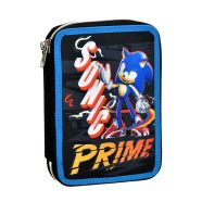 Sonic a sündisznó Prime tolltartó töltött 2 emeletes