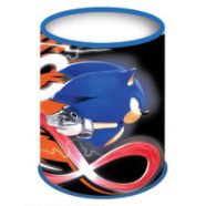 Sonic a sündisznó Get Me fém ceruzatartó 10,5 cm