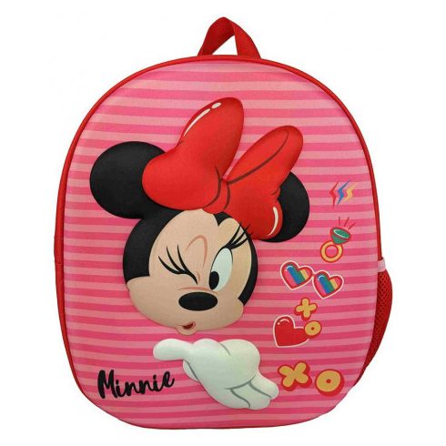 Disney Minnie Wink 3D hátizsák, táska 34 cm