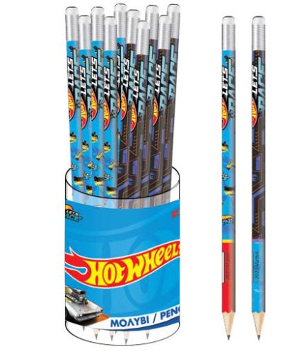 Hot Wheels Runner HB grafit ceruza radír véggel