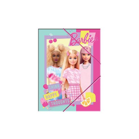 Barbie Happy Thoughts A/4 gumis mappa