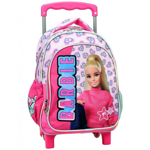 Barbie Love gurulós ovis hátizsák, táska 30 cm