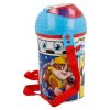 Mancs Őrjárat Pawfect műanyag szívószálas kulacs akasztóval 450 ml