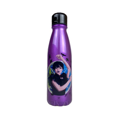 Wednesday Nevermore alumínium kulacs csavaros kupakkal 600 ml