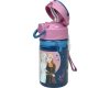 Disney Jégvarázs Sisters műanyag szívószálas kulacs akasztóval 350 ml