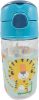 Fisher-Price Animals Tyger műanyag szívószálas kulacs akasztóval 350 ml