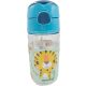 Fisher-Price Animals Tyger műanyag szívószálas kulacs akasztóval 350 ml