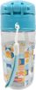 Fisher-Price Animals Tyger műanyag szívószálas kulacs akasztóval 350 ml