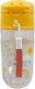 Fisher-Price Animals Hello műanyag szívószálas kulacs akasztóval 350 ml