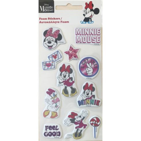 Disney Minnie Smiles pufi szivacs matrica szett