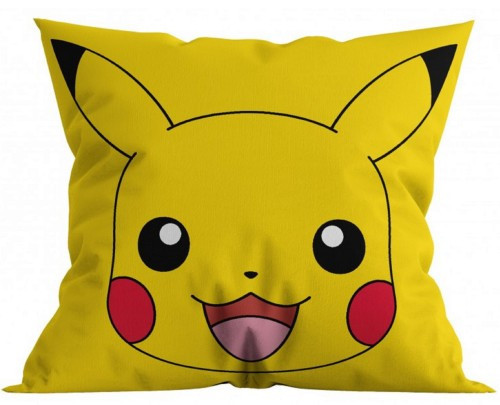 Pokémon Yellow párna, díszpárna 40x40 cm