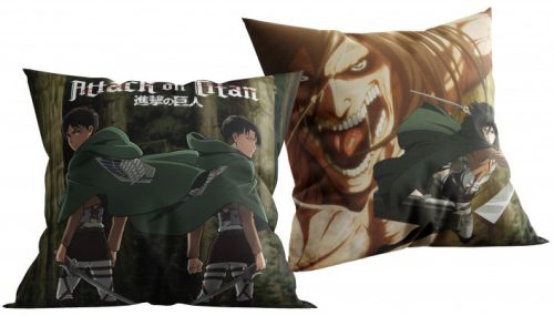 Attack on Titan Chosen Ones párna, díszpárna 40 x 40 cm