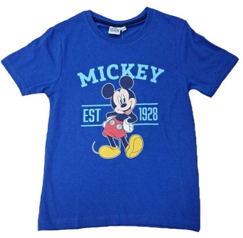 Disney Mickey EST 1928 gyerek rövid póló 7 - 8 év / 122 - 128 cm
