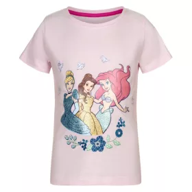   Disney Hercegnők Royal Dreams gyerek rövid póló, felső 5 -6 év / 110 - 116 cm