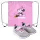 Disney Minnie Sitting utcai cipő tornazsákkal 24
