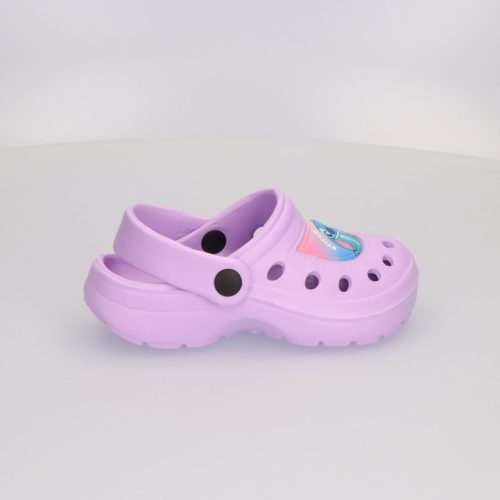 Disney Lilo és Stitch, A csillagkutya Cute Couple Purple gyerek papucs, clog 24/25