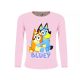 Bluey Hug Pink gyerek hosszú póló, felső 4 év / 104 cm