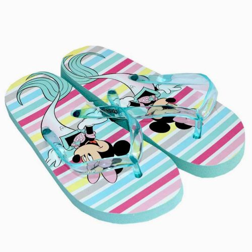 Disney Minnie Mermaid Blue gyerek papucs, Flip-Flop 26/27