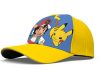 Pokémon Elements Yellow gyerek baseball sapka 52 cm
