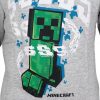Minecraft Grey gyerek pulóver 6 év / 116 cm