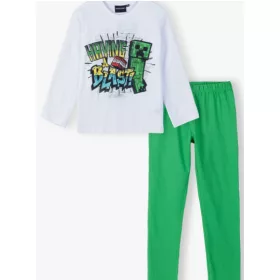   Minecraft Having a Blast gyerek hosszú pizsama 10 év / 140 cm
