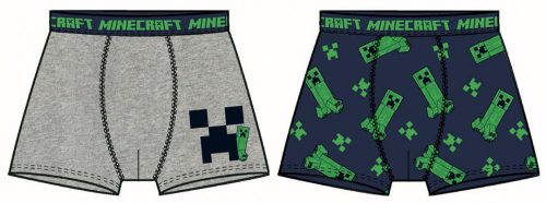 Minecraft Creeper Combo gyerek boxeralsó 2 darab/csomag 10 év / 140 cm
