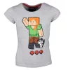 Minecraft Grey gyerek rövid póló, felső 8 év / 128 cm