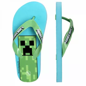 Minecraft Blue gyerek papucs, Flip-Flop 29-38   