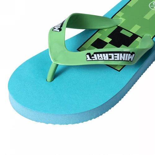 Minecraft Blue gyerek papucs, Flip-Flop 29-38   