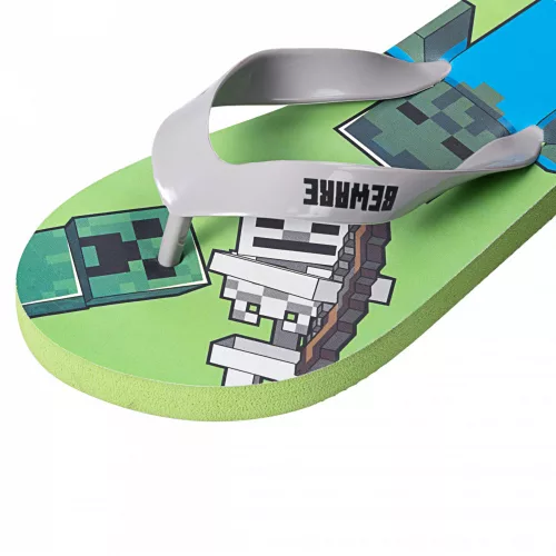 Minecraft Beware gyerek papucs, Flip-Flop 29/30