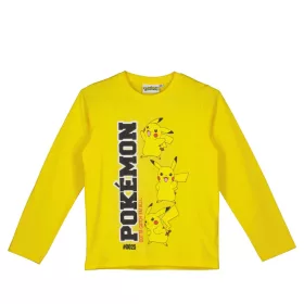   Pokémon Yellow gyerek hosszú ujjú póló, felső 9 év / 134 cm