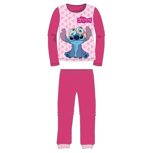 Disney Lilo és Stitch, A csillagkutya Scrump Pink gyerek hosszú pizsama 6 év / 116 cm
