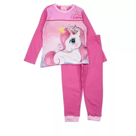   Unikornis Princess Pink gyerek hosszú pizsama 6 év / 116 cm