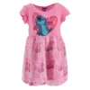 Disney Lilo és Stitch, A csillagkutya Pink Leaf gyerek nyári ruha 4 év / 104 cm