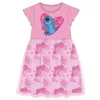 Disney Lilo és Stitch, A csillagkutya Pink Leaf gyerek nyári ruha 5 év / 110 cm
