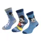 Disney Mickey Blue Stripe gyerek zokni 27/30