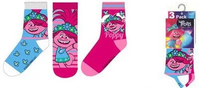 Trollok Poppy gyerek zokni 23/26