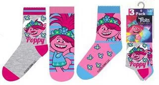 Trollok Poppy Smile gyerek zokni 27/30