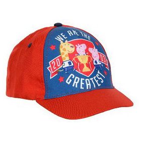 Peppa malac The Greatest Red gyerek baseball sapka 52 cm