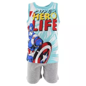   Bosszúállók Hero Life gyerek rövid pizsama 4 év / 104 cm
