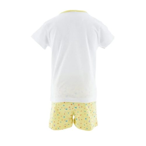 Disney Jégvarázs Best Sisters White gyerek rövid pizsama 4 év / 104 cm