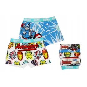   Bosszúállók Power gyerek boxeralsó 2 darab/csomag 6 - 8 év / 116 - 128 cm