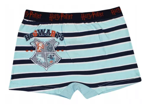 Harry Potter Castle Blue gyerek boxeralsó 2 darab/csomag  6 - 8 év / 116 - 128 cm