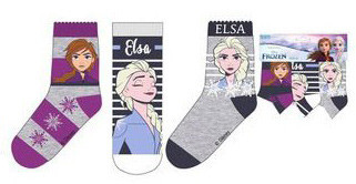 Disney Jégvarázs Sisters Grey gyerek zokni 31/34