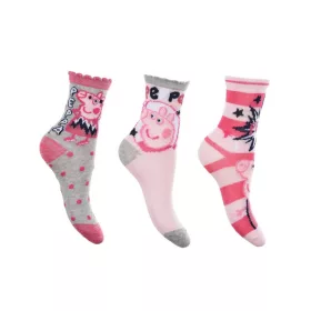 Peppa malac Sparkle Steps Grey gyerek zokni  31/34