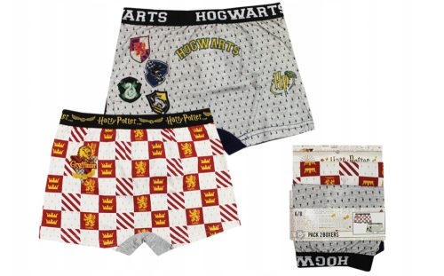 Harry Potter Hogwarts House gyerek boxeralsó 2 darab/csomag 9 - 10 év / 134 - 140 cm