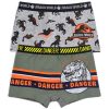 Jurassic World Danger Green gyerek boxeralsó 2 darab/csomag 4 - 5 év / 104 - 110 cm